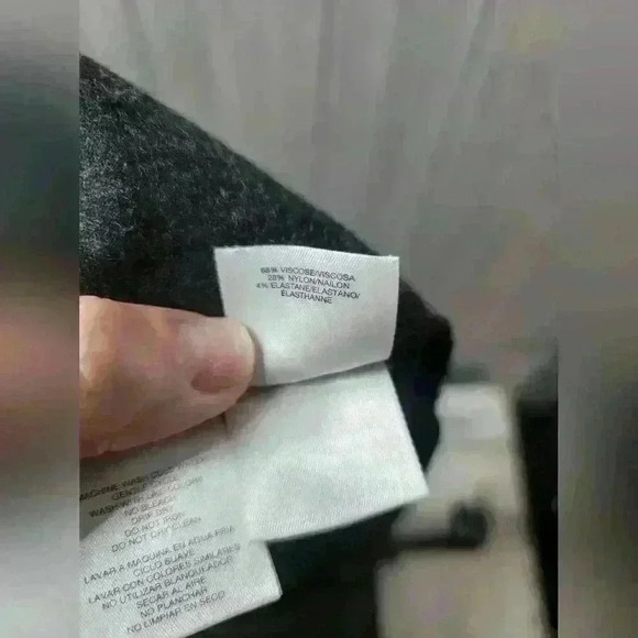 Ann Klein sport Heathered  grey stretchy pants, thicker than leggings size 2x. - Picture 5 of 5